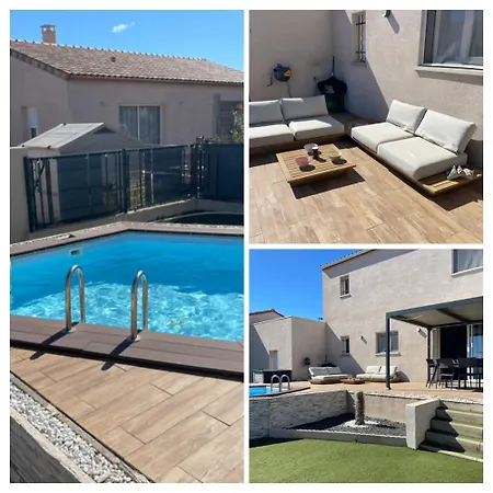 Charmante Maison Avec Petite Piscine Et Jardin 別荘 *