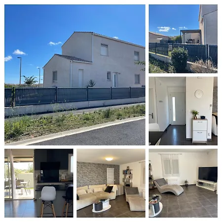 別荘 Charmante Maison Avec Petite Piscine Et Jardin